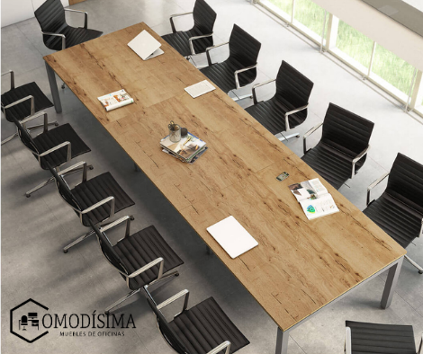 Mesa de reuniones ejecutivas personalizadas de oficina 