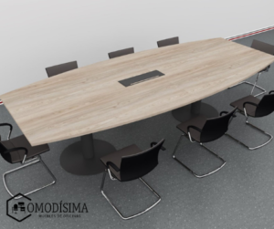 Mesa de reuniones ejecutivas personalizadas de oficina 