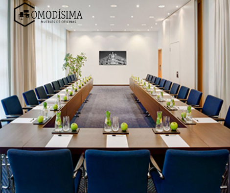 Mesa de reuniones ejecutivas personalizadas de oficina 