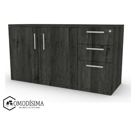 Credenza puertas y cajón