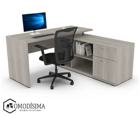 Escritorios personalizados y modernos de oficina Quito melamina moderno l