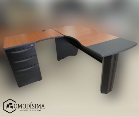 Escritorios personalizados y modernos de oficina Quito melamina moderno