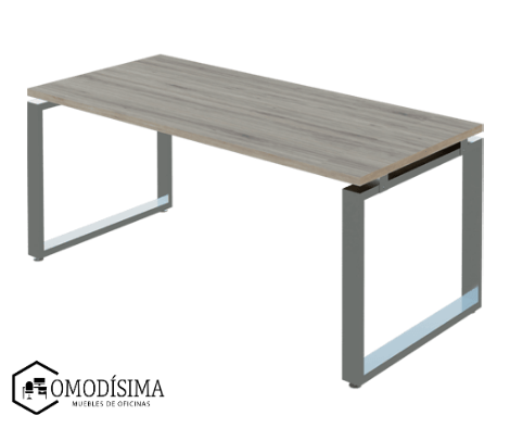 Escritorios personalizados y modernos de oficina Quito melamina metal cajonera pata cuadrada mesa rectangular