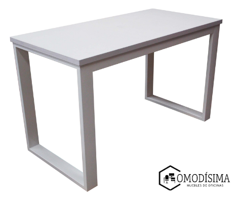 Escritorios personalizados y modernos de oficina Quito melamina metal cajonera pata cuadrada mesa rectangular minimalista