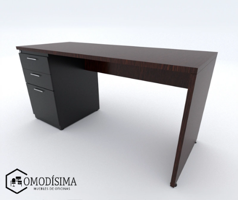 Escritorios personalizados y modernos de oficina Quito melamina metal cajonera