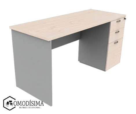 Escritorios personalizados y modernos de oficina Quito recto decoracion